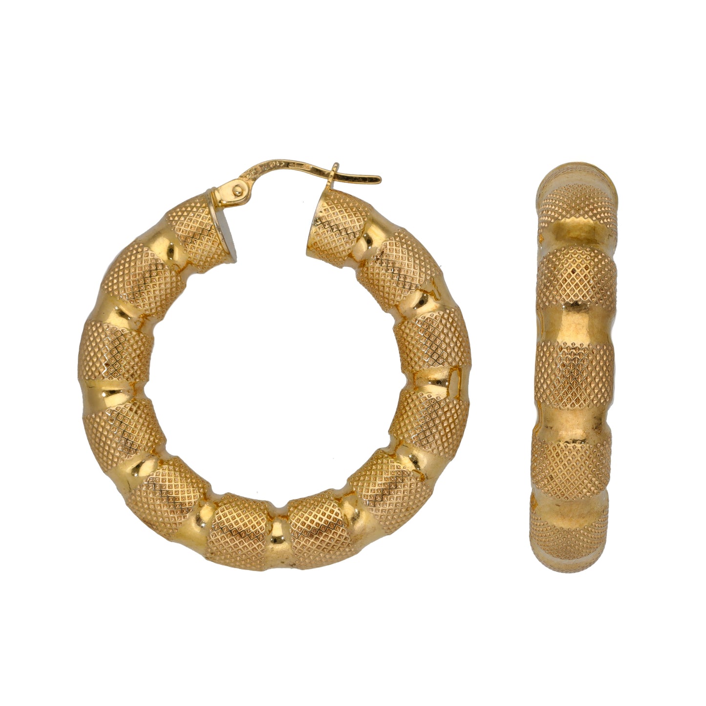 9ct Gold Hoop Earrings