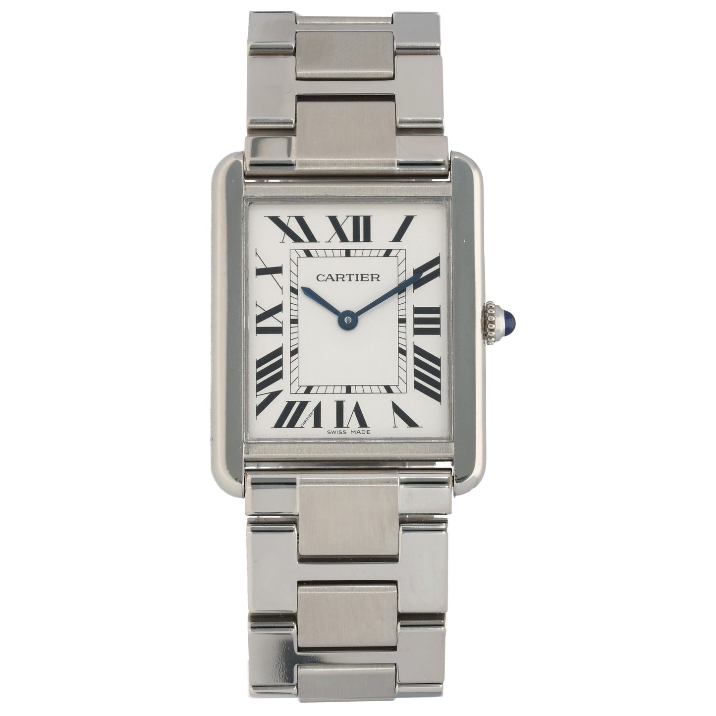 Cartier Tank Solo W5200014 27.4mm Stainless Steel Watch