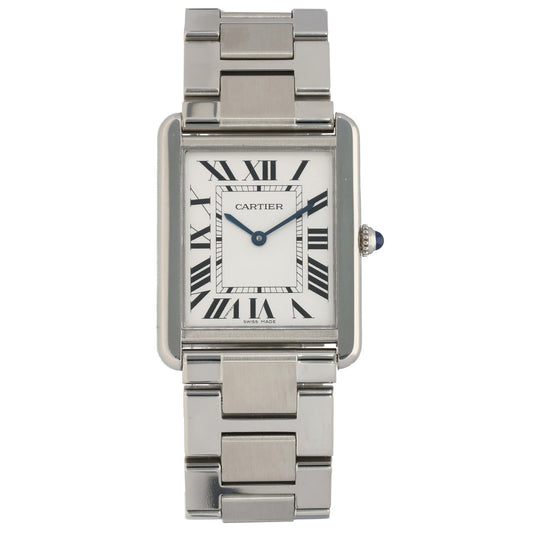 Cartier Tank Solo W5200014 27.4mm Stainless Steel Watch