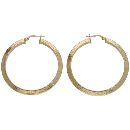 14ct Gold Hoop Earrings