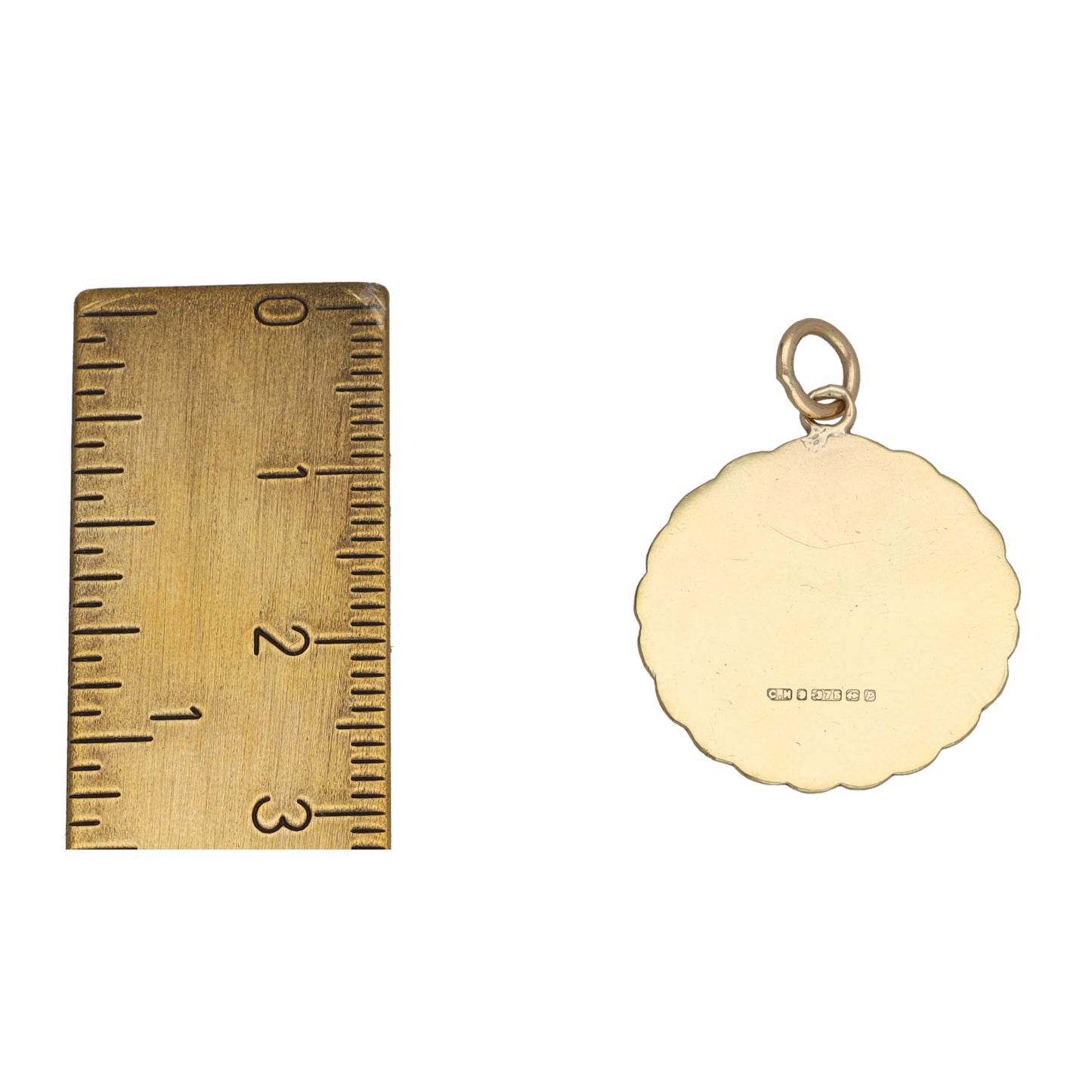 9ct Gold St Christopher Pendant