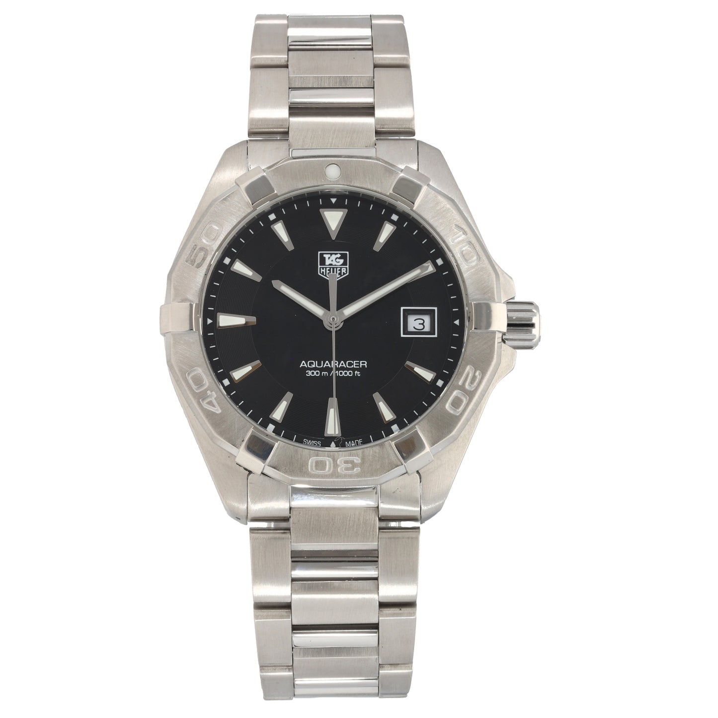 Tag Heuer Aquaracer WAY1110 41mm Stainless Steel Watch