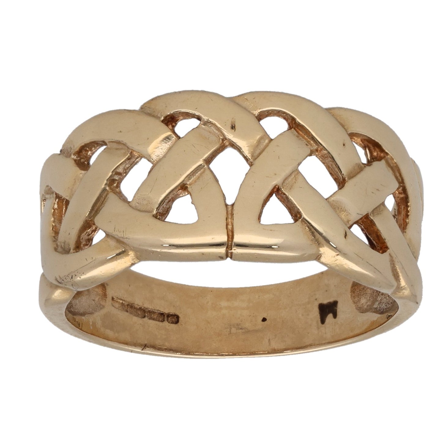 9ct Gold Alternative Ring Size M