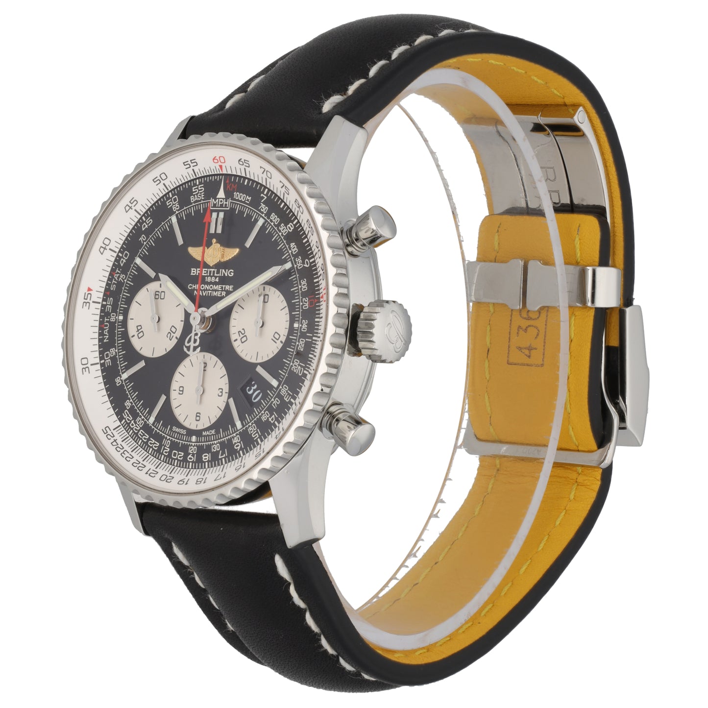 Breitling Navitimer 01 AB0120 43mm Stainless Steel Watch