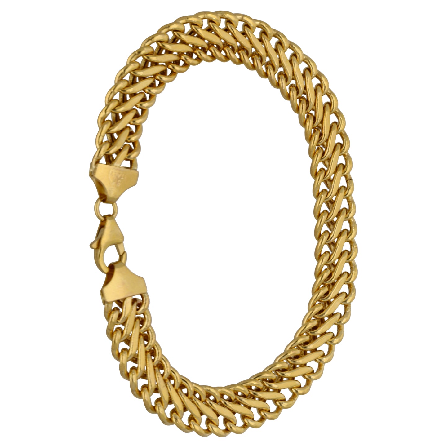 9ct Bicolour Gold Fancy Bracelet