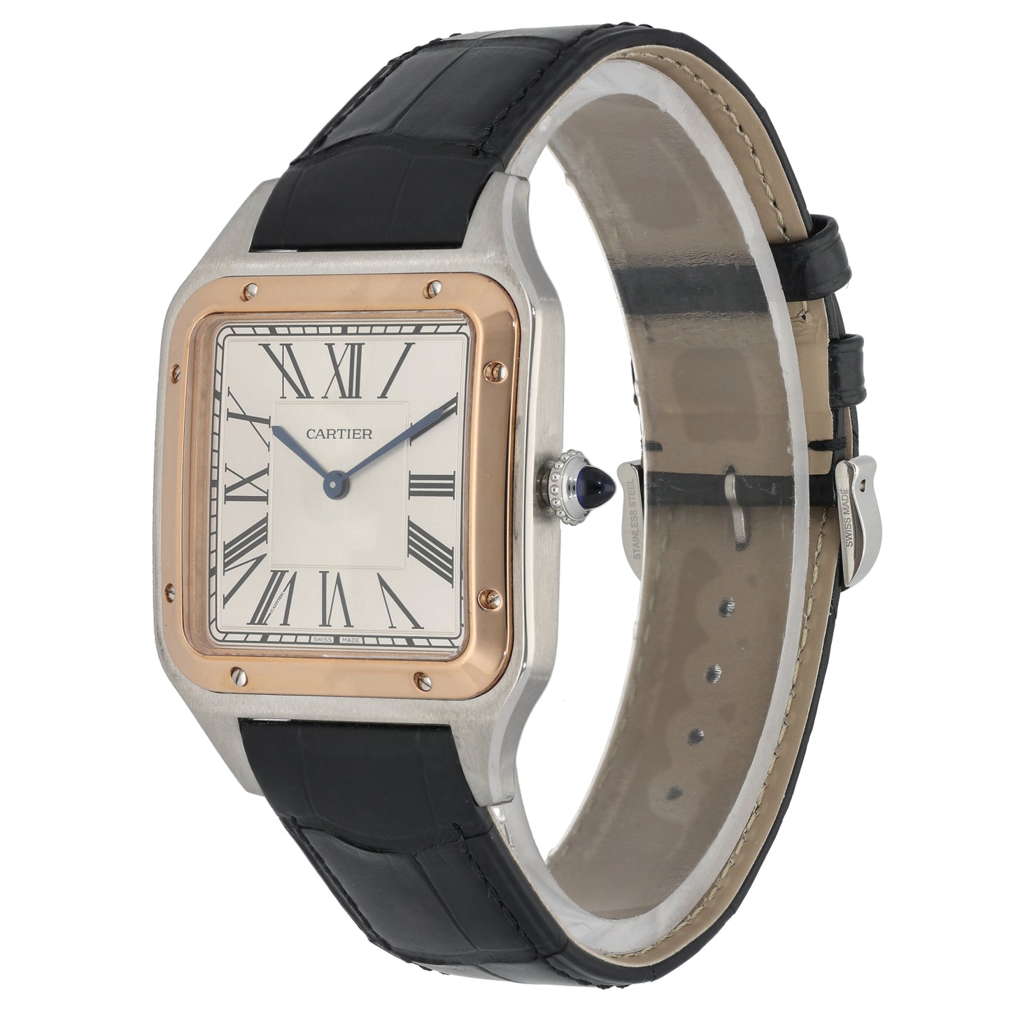 Cartier Santos Dumont XL W2SA0017 33mm Bi-Colour Watch