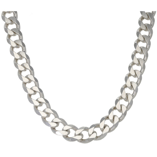 Sterling Silver Curb Chain 22"