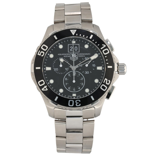 Tag Heuer Aquaracer CAN1010 44mm Stainless Steel Watch