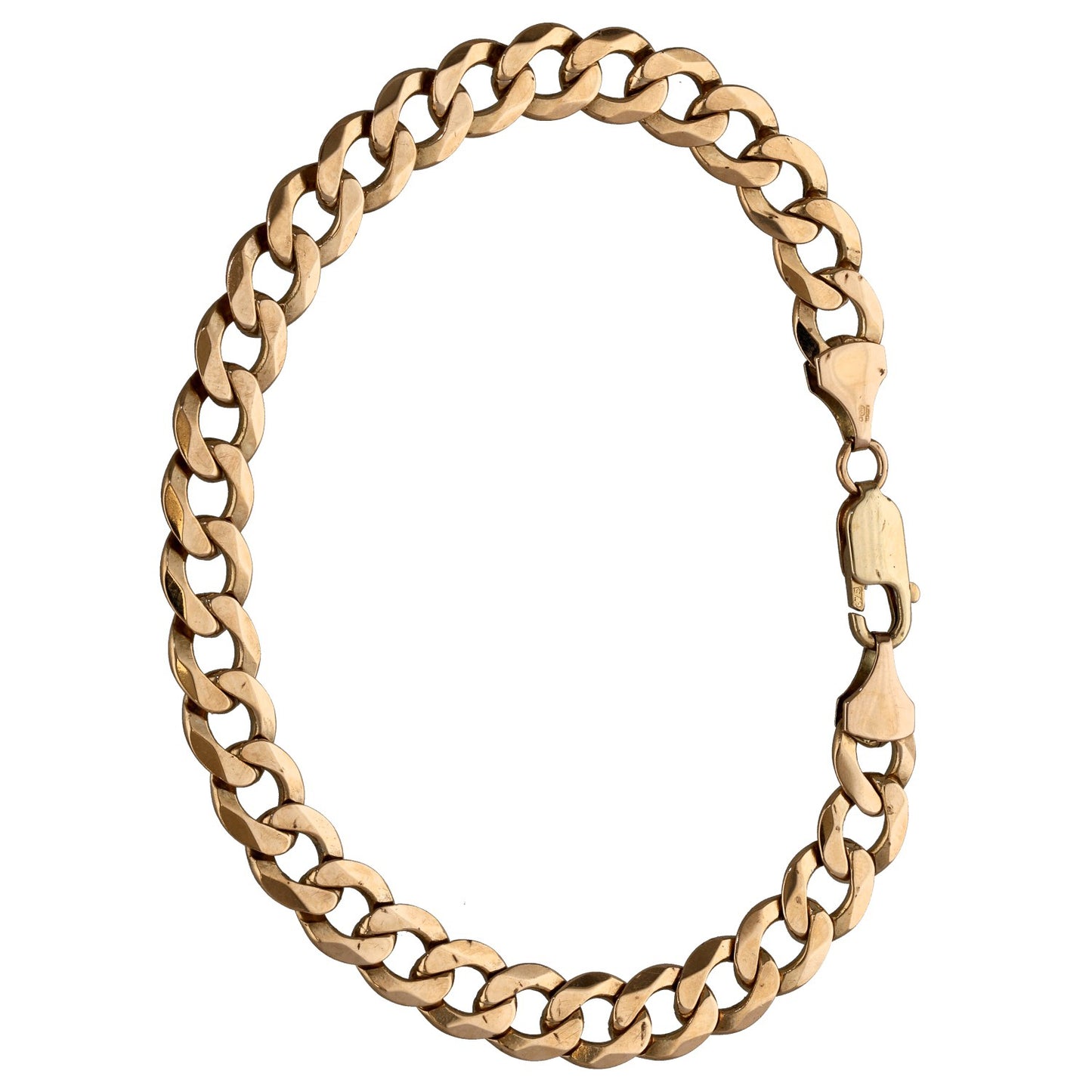 9ct Gold Curb Bracelet