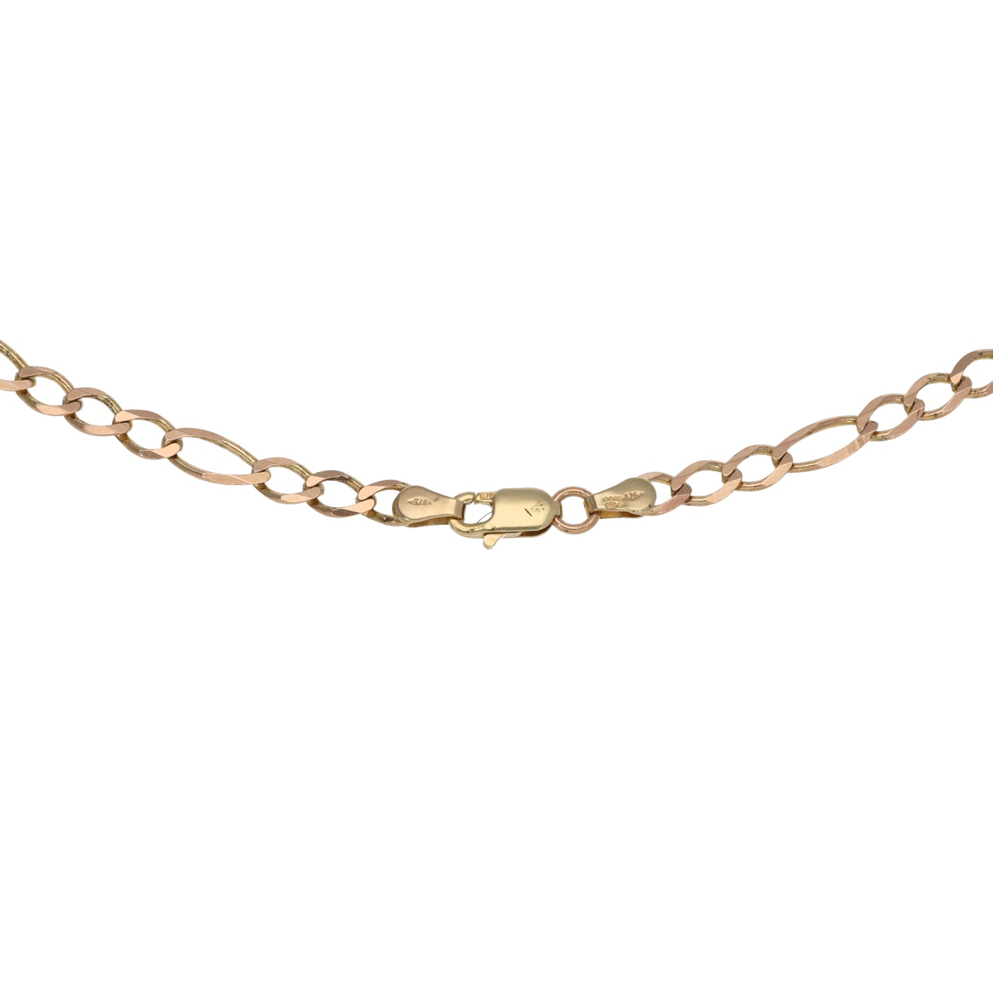 9ct Gold Figaro Chain 24"