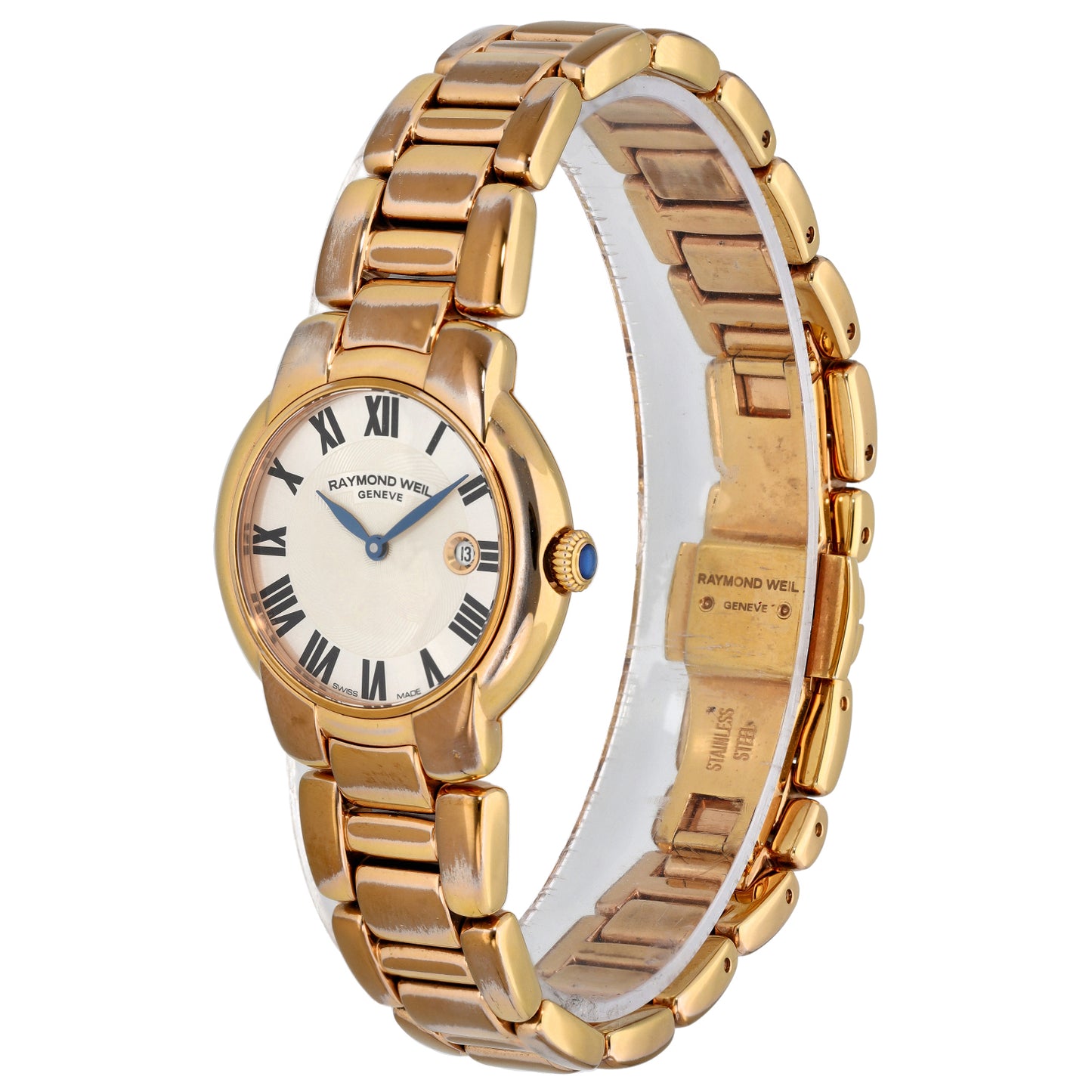 Raymond Weil Jasmine 5229 28mm Gold Plated Watch