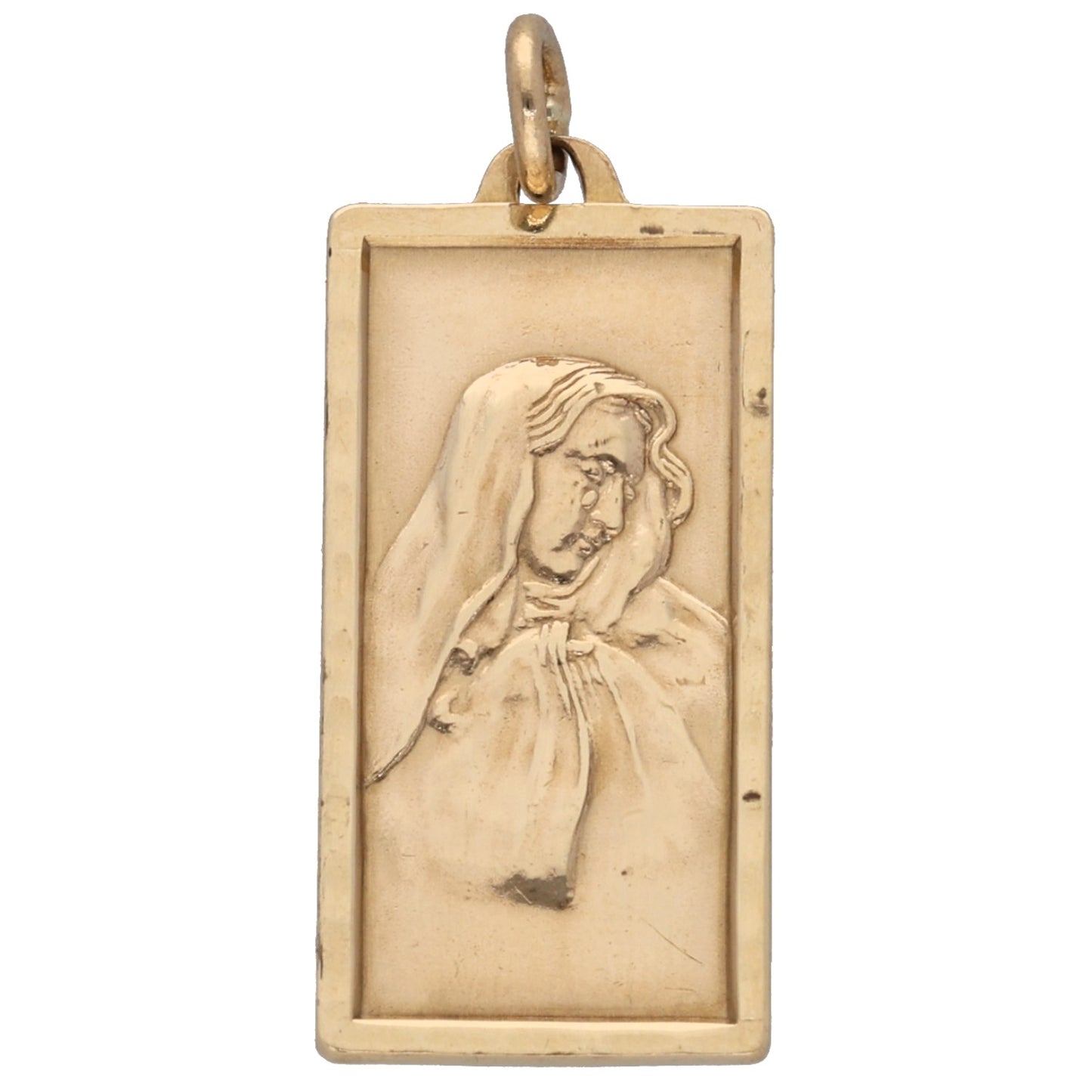 9ct Gold Mary Pendant