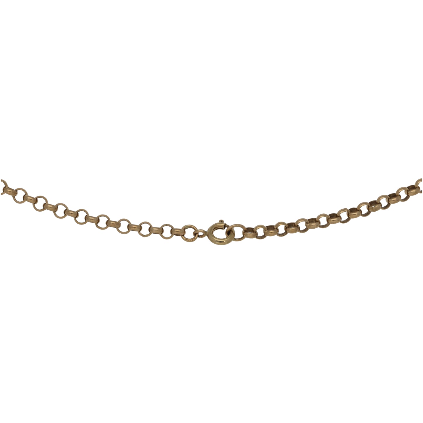 9ct Gold Belcher Chain 22"