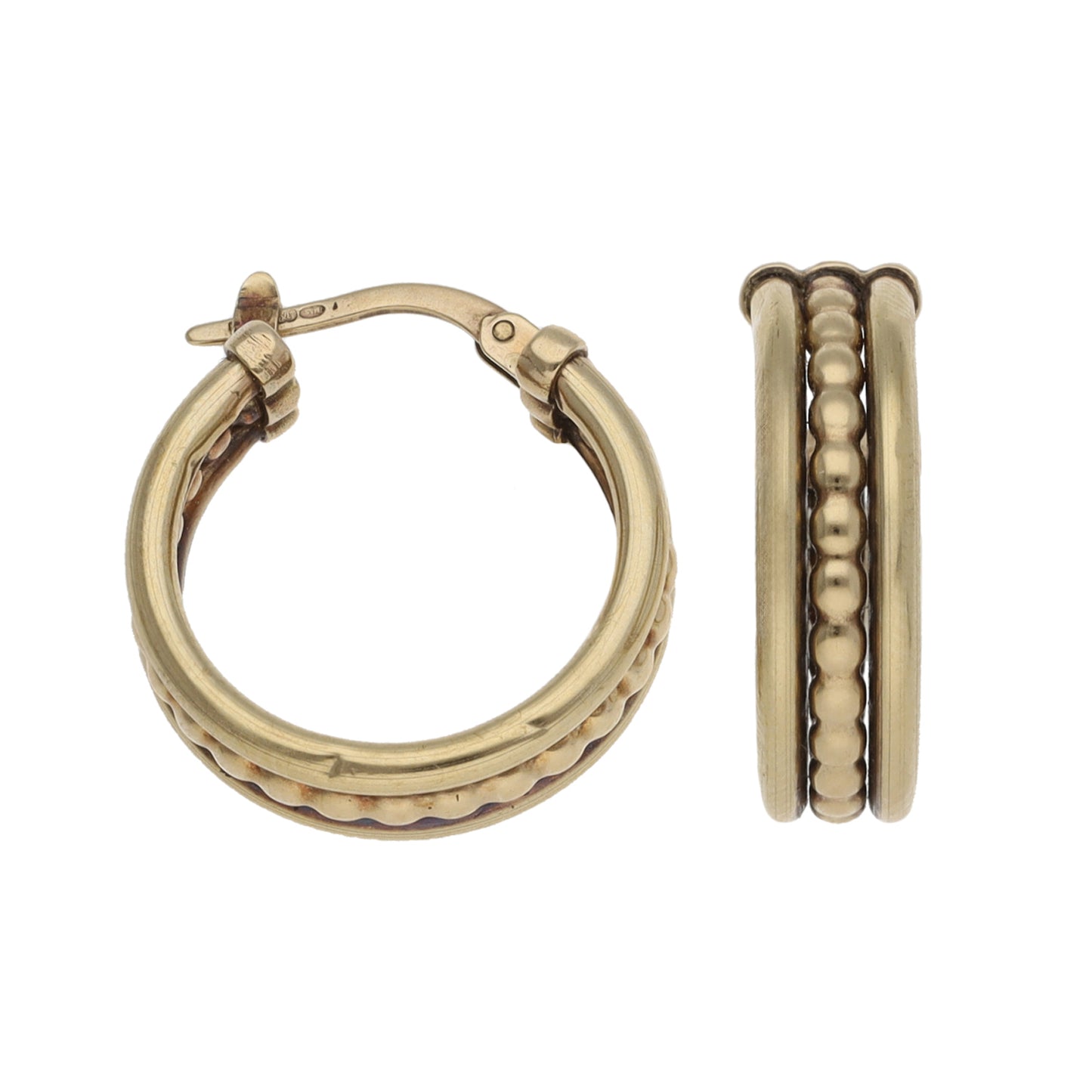 9ct Gold Hoop Earrings