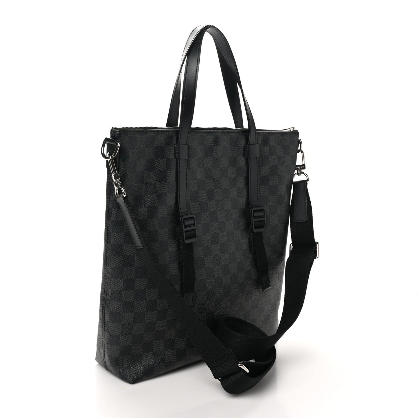 Louis Vuitton Damier Graphite Skyline Satchel Bag - Black