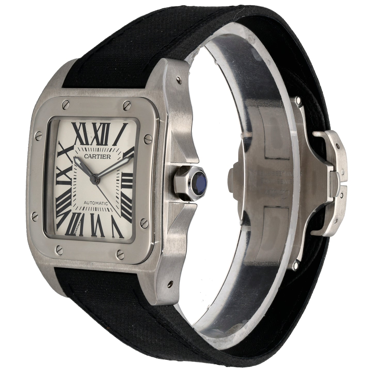 Cartier Santos 100 W20073X8 38mm Stainless Steel Watch