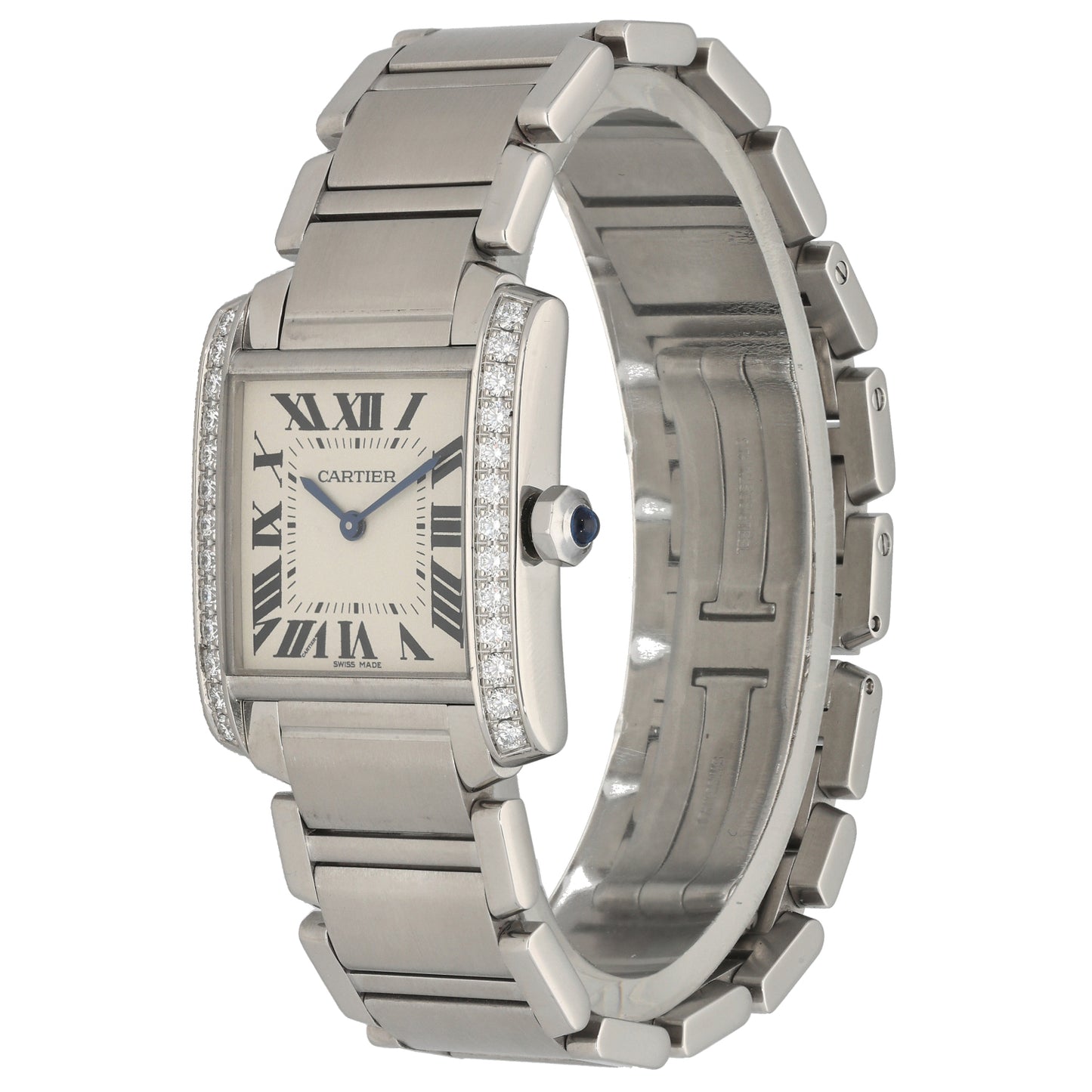 Cartier Tank Francaise 3751 25mm Stainless Steel Watch