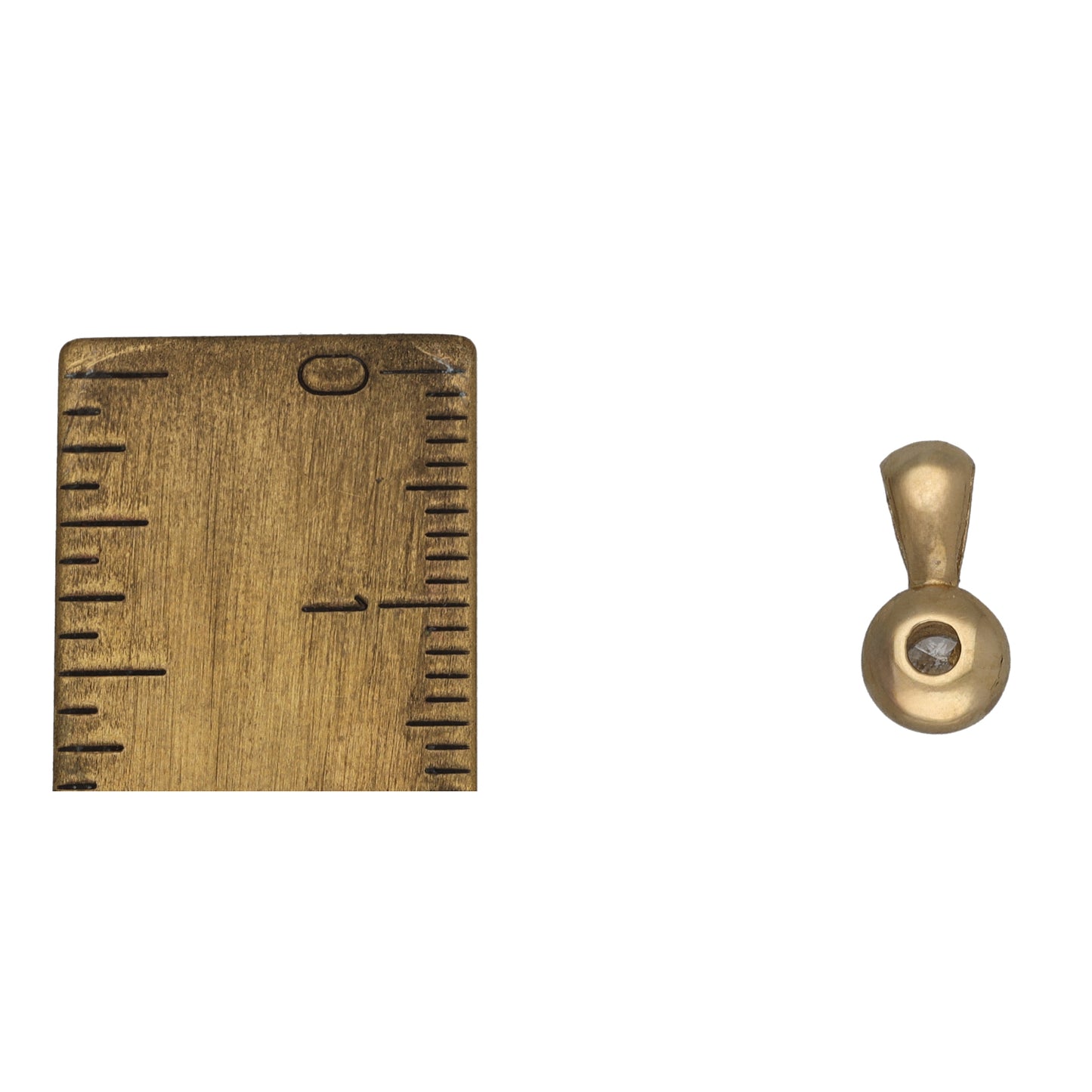 9ct Gold 0.15ct Diamond Solitaire Pendant