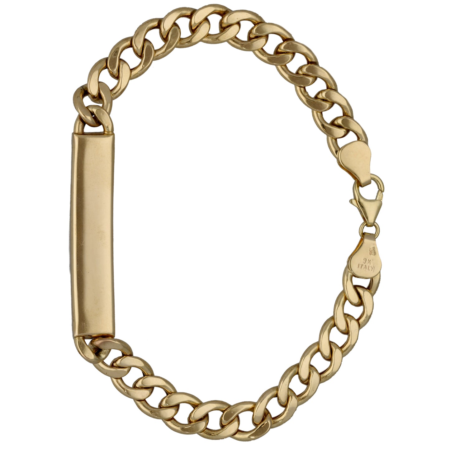 9ct Gold ID Bracelet