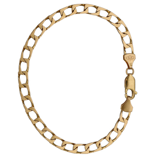 9ct Gold Curb Bracelet