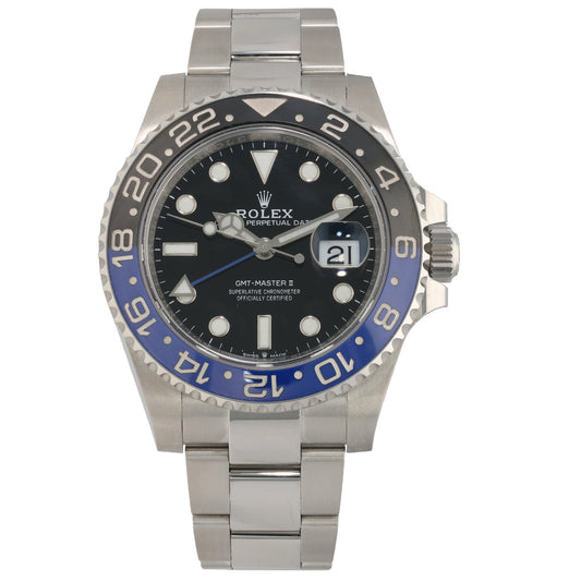 Rolex GMT Master Il 126710BLNR 40mm Stainless Steel Watch