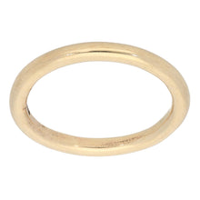 Load image into Gallery viewer, 9ct Gold Ladies Plain Wedding Ring Size Z
