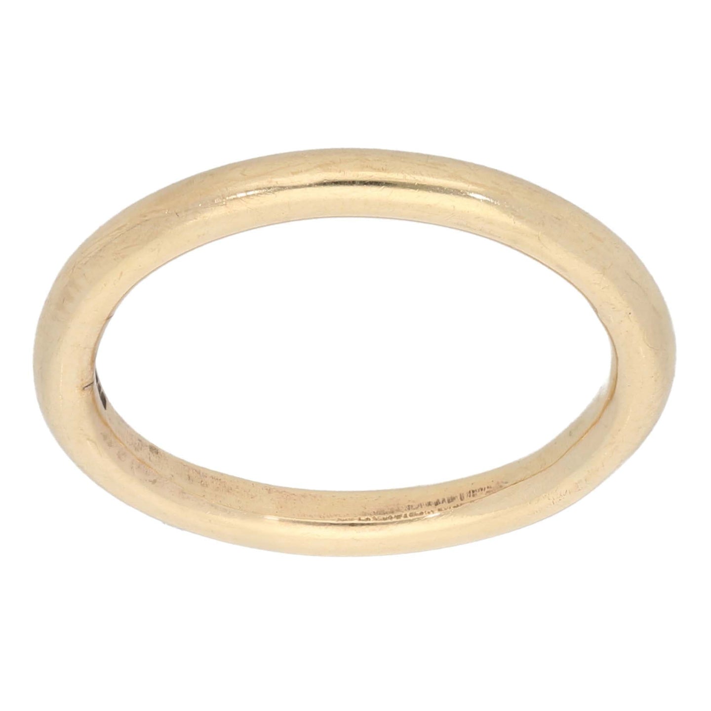 9ct Gold Ladies Plain Wedding Ring Size Z