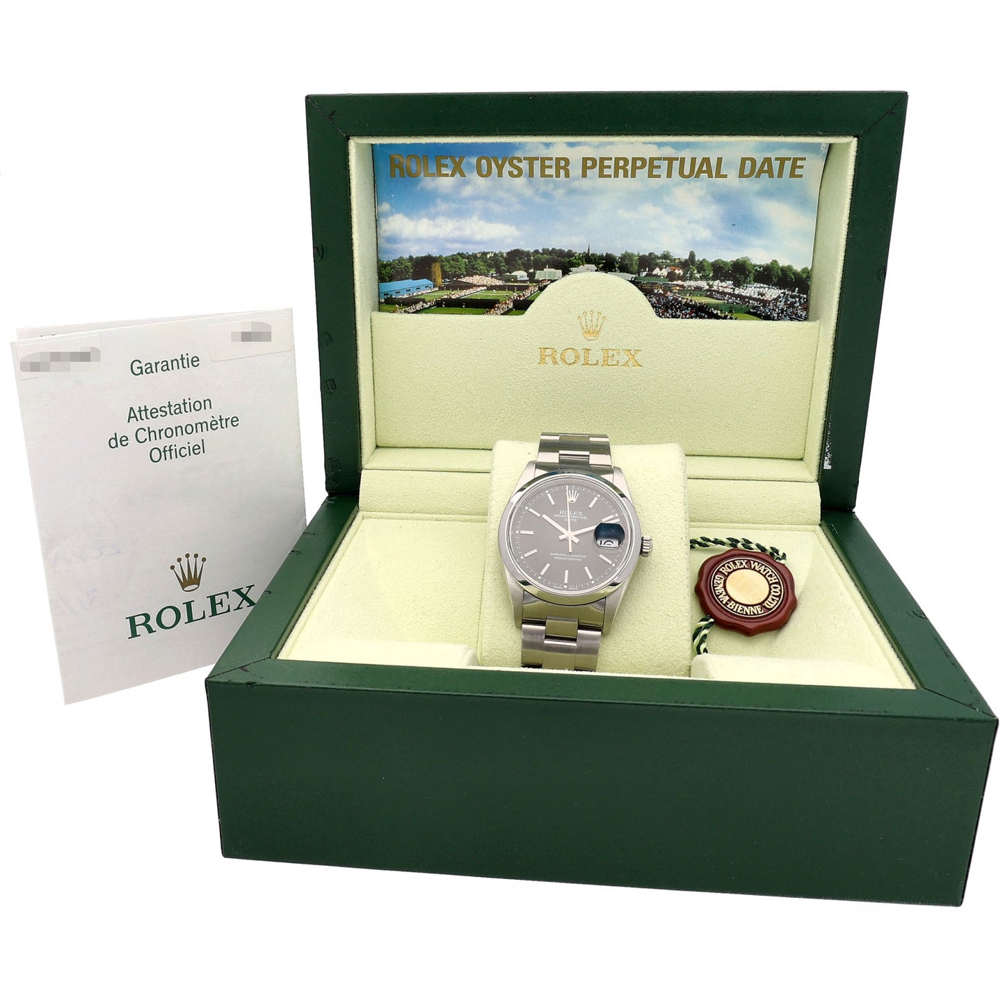 Rolex Date 15200 34mm Stainless Steel Watch