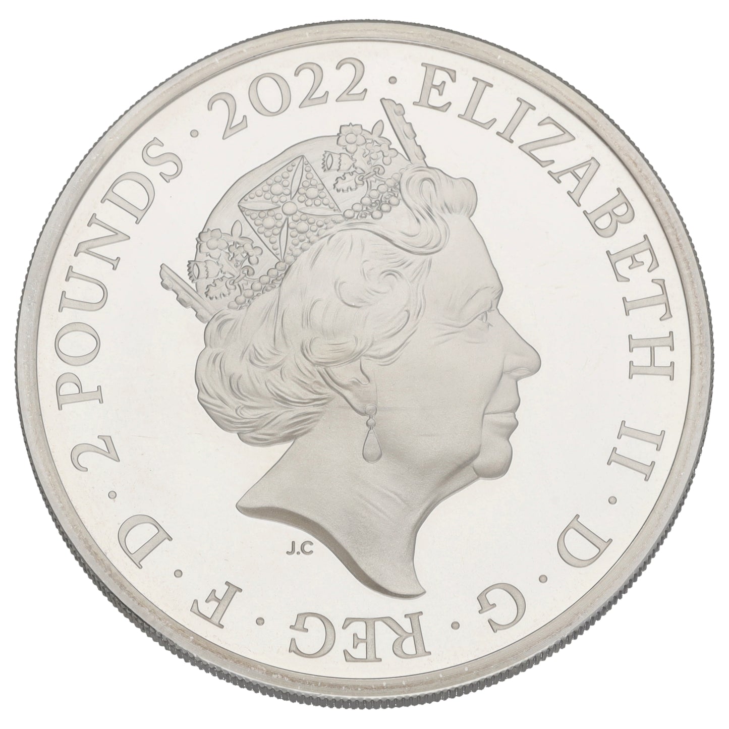 Silver British Monarchs King George 1 OZ Coin 2022