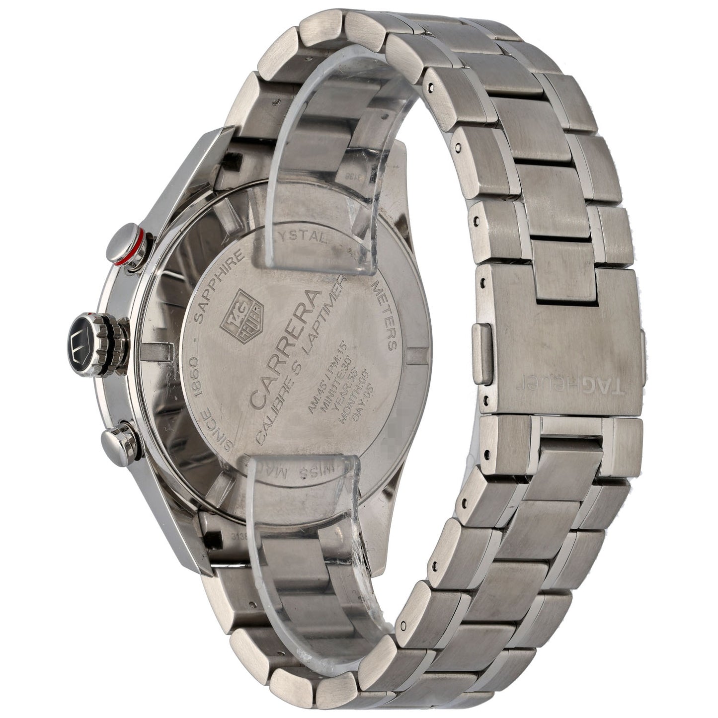 Tag Heuer Carrera Calibre S CV7A10 43mm Stainless Steel Watch