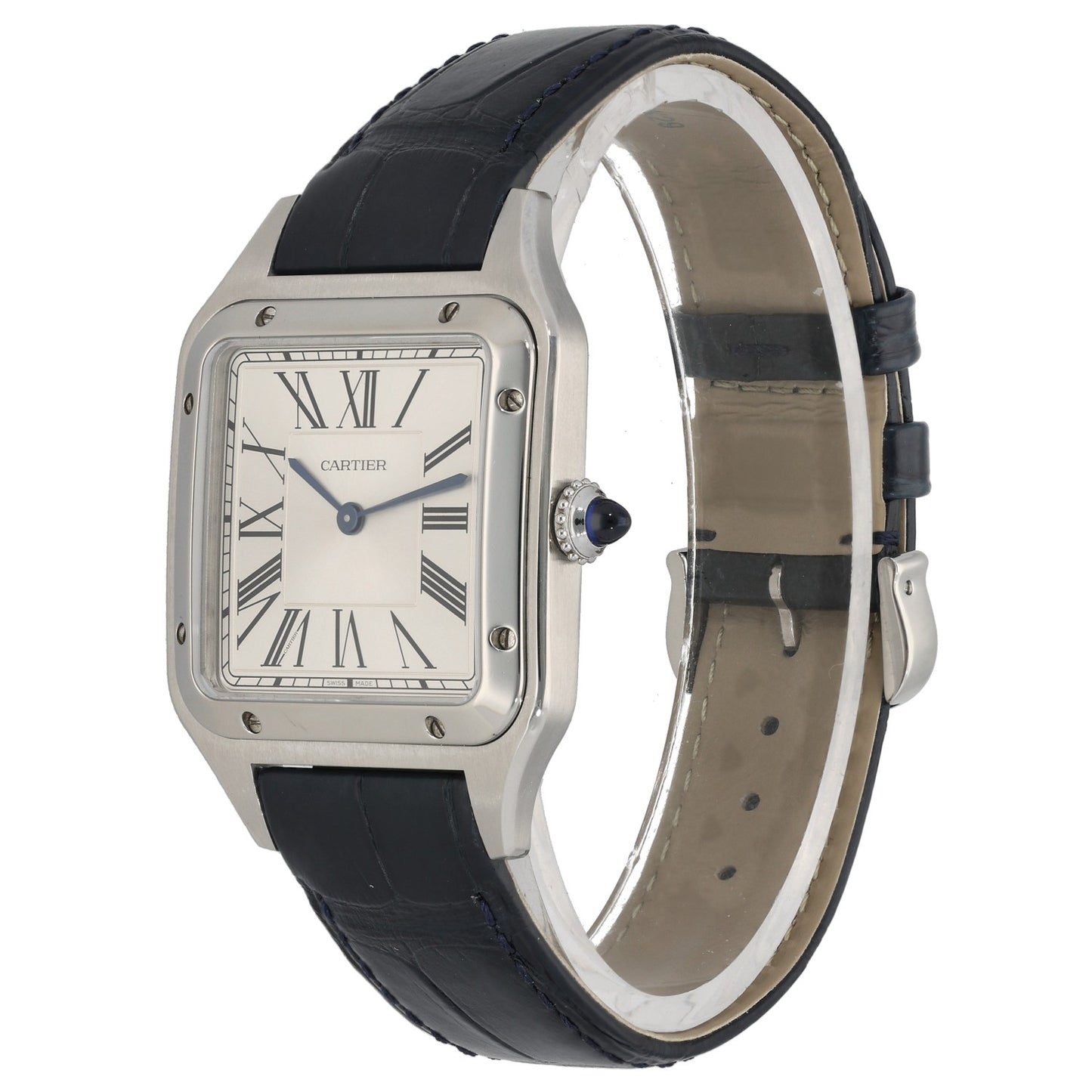 Cartier Santos Dumont WSSA0022 31.5mm Stainless Steel Watch
