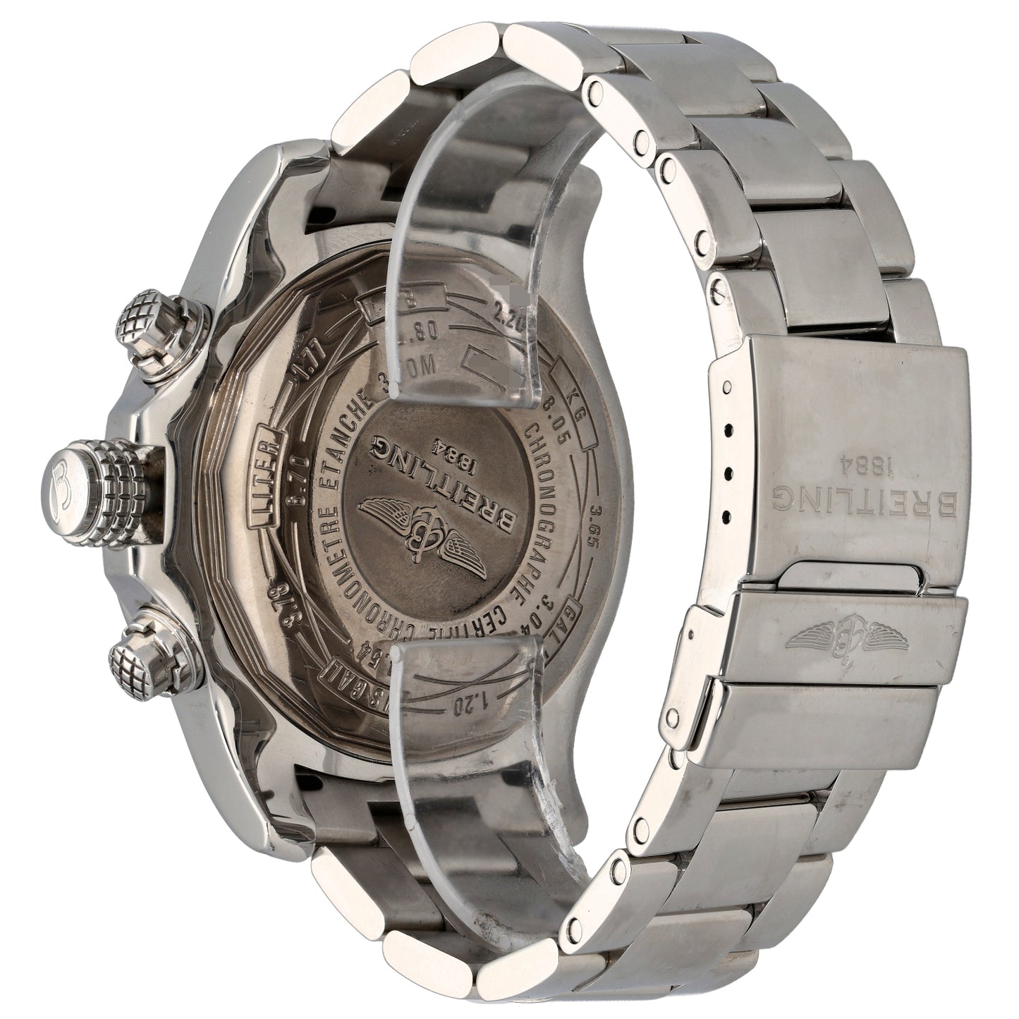 Breitling Super Avenger II A13371 48mm Stainless Steel Watch