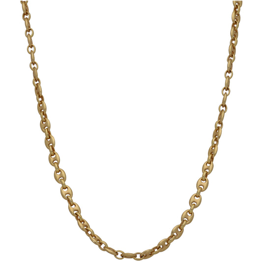 18ct Gold Anchor Chain 22"