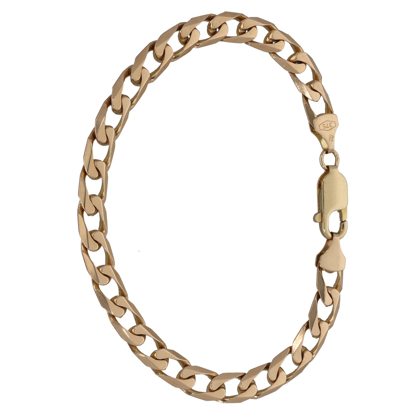 9ct Gold Curb Bracelet