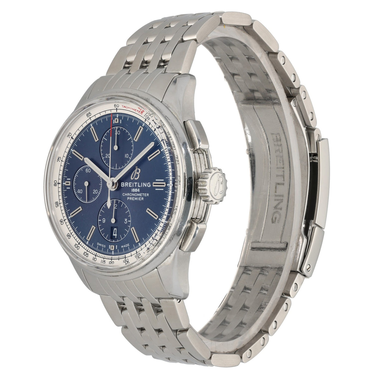 Breitling Premier Chronograph A13315 42mm Stainless Steel Watch