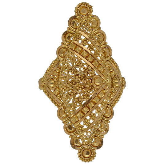 22ct Gold Alternative Ring Size P