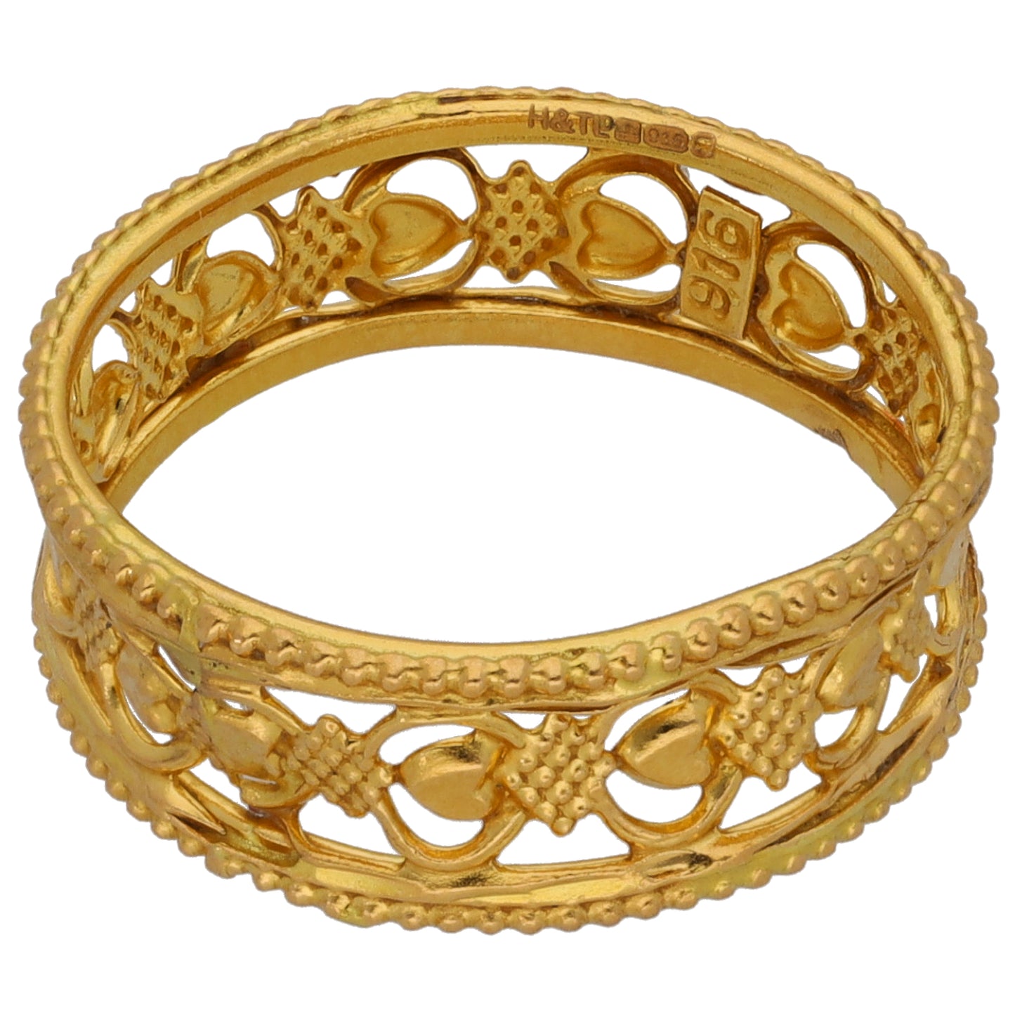 22ct Gold Alternative Ring Size K
