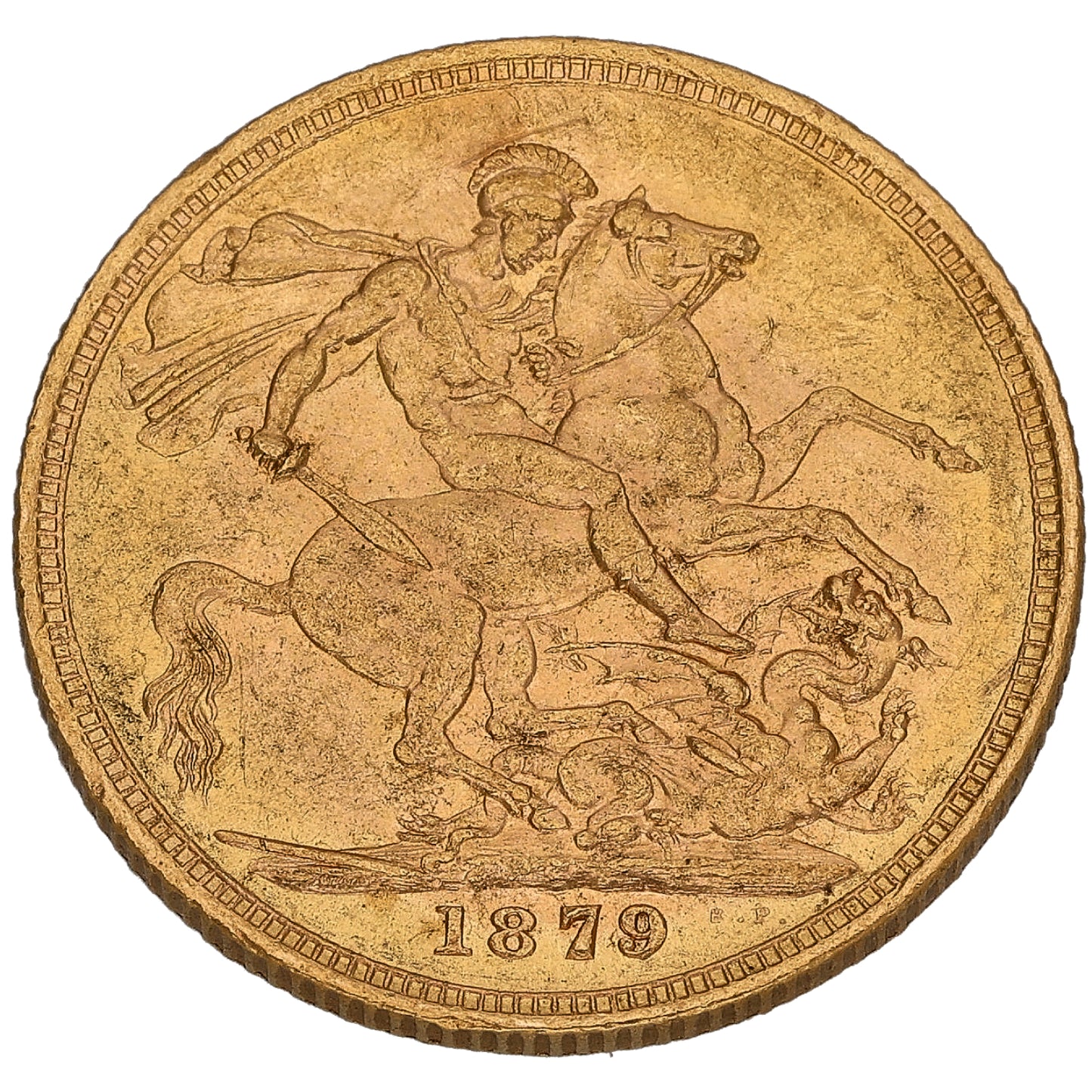 22ct Gold Queen Victoria Full Sovereign Coin 1879