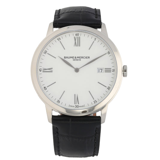 Baume Et Mercier Classima 65809 40mm Stainless Steel Watch