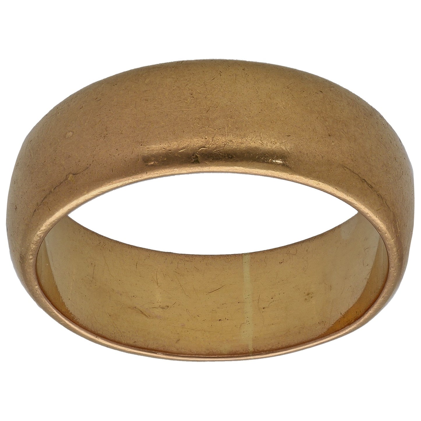 22ct Gold Plain Wedding Ring Size V