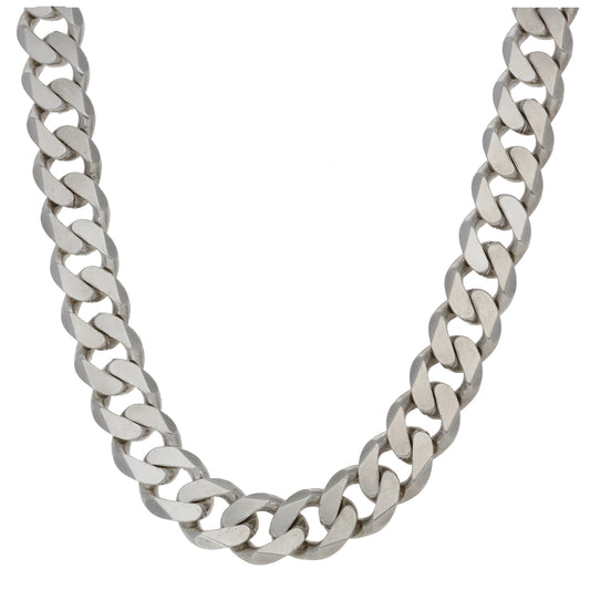 Sterling Silver Curb Chain 24"