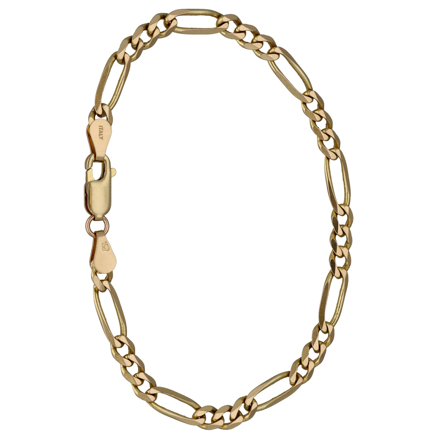 9ct Gold Figaro Bracelet
