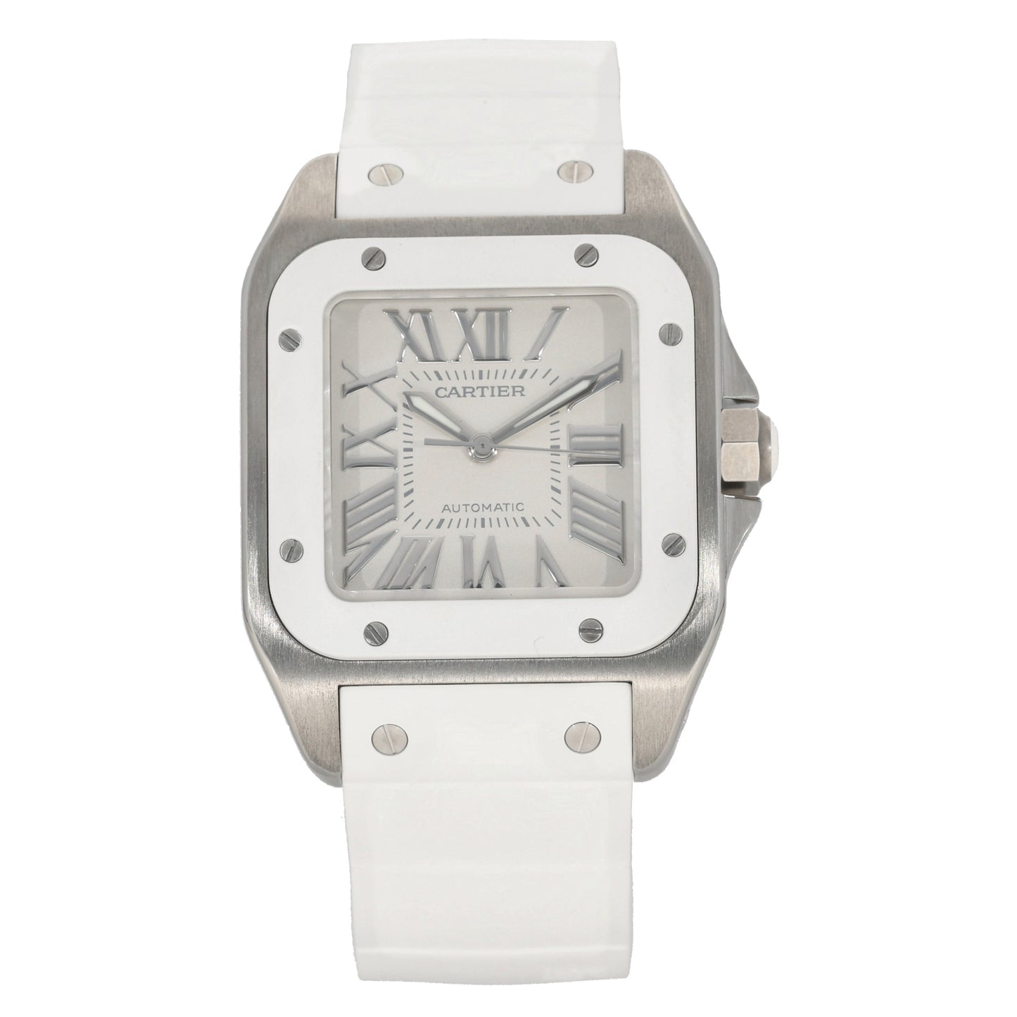 Cartier Santos 100 W20122U2 33mm Stainless Steel Watch