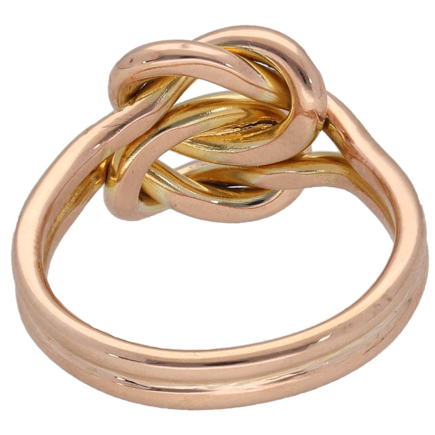 9ct Gold Knot Ring Size O