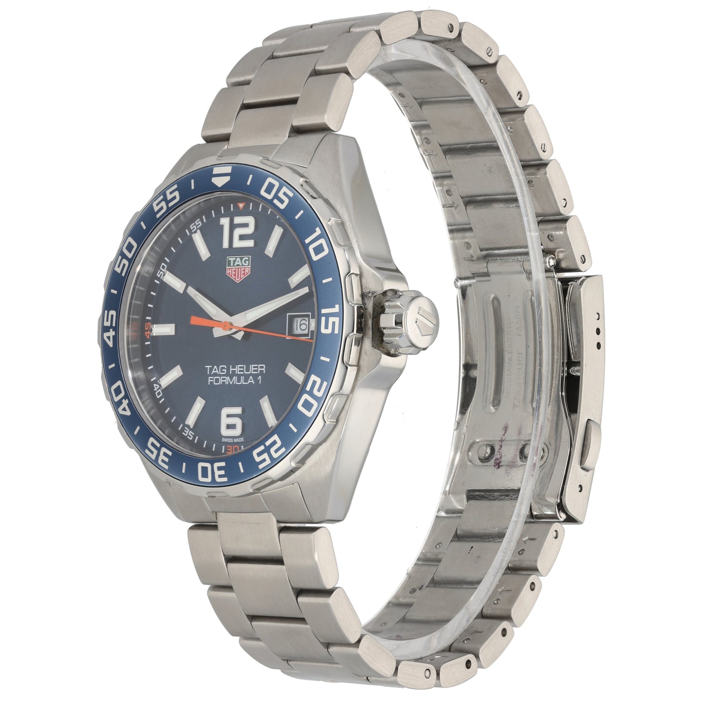 Tag Heuer Formula 1 WAZ1010 43mm Stainless Steel Watch