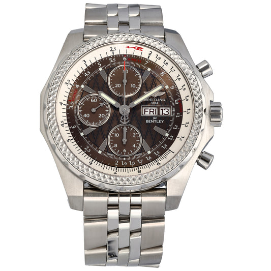 Breitling Bentley A13363 45mm Stainless Steel Watch