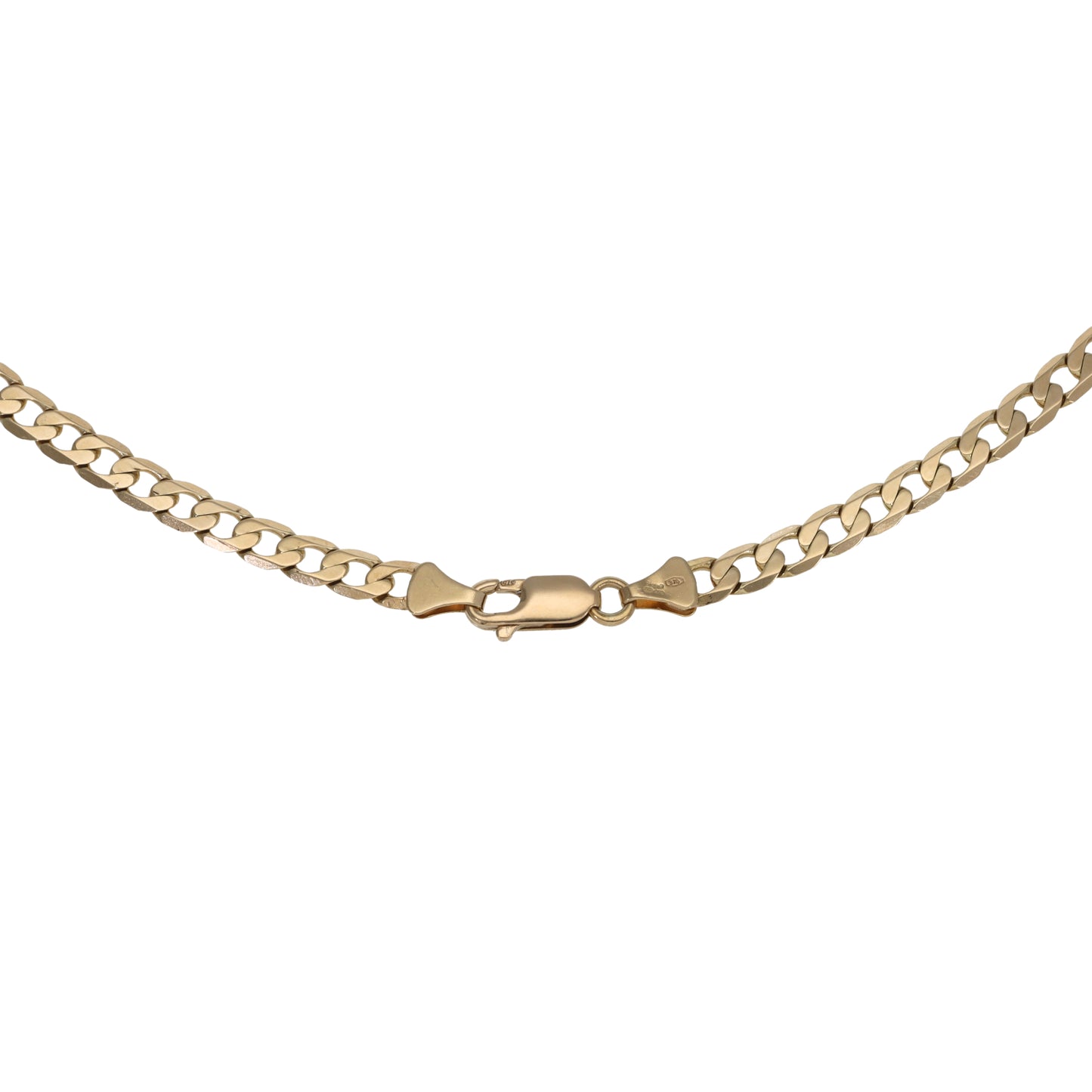 9ct Gold Curb Chain 20"