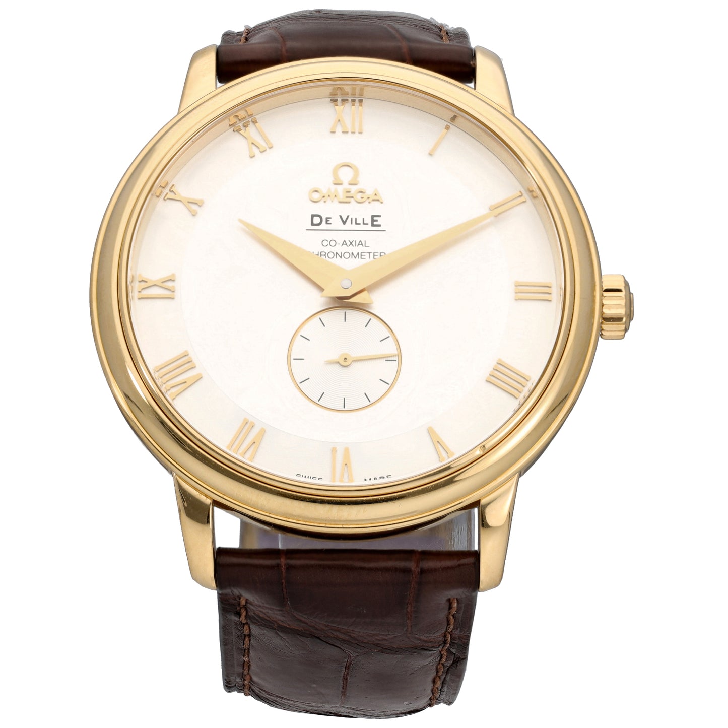 Omega De Ville 4613.30.02 39mm Gold Watch