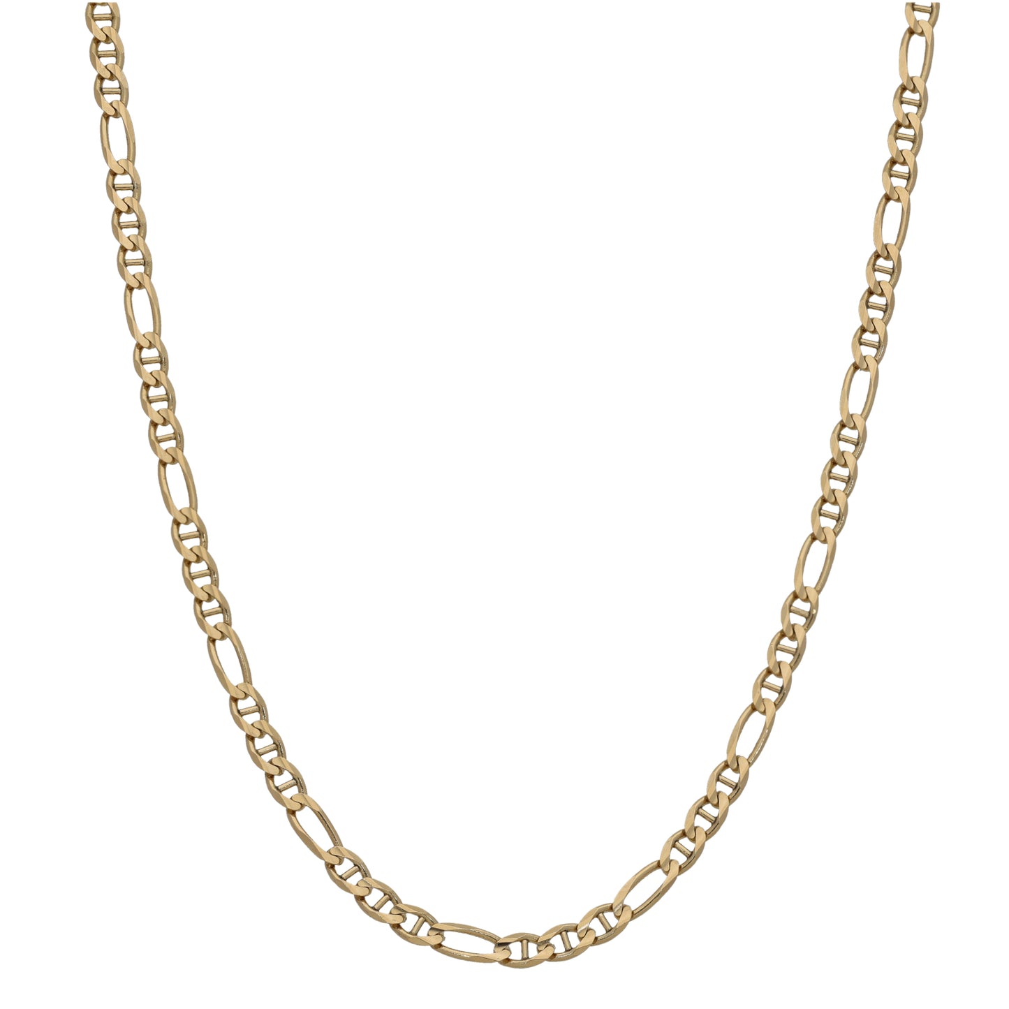 9ct Gold Figaro Chain 20"