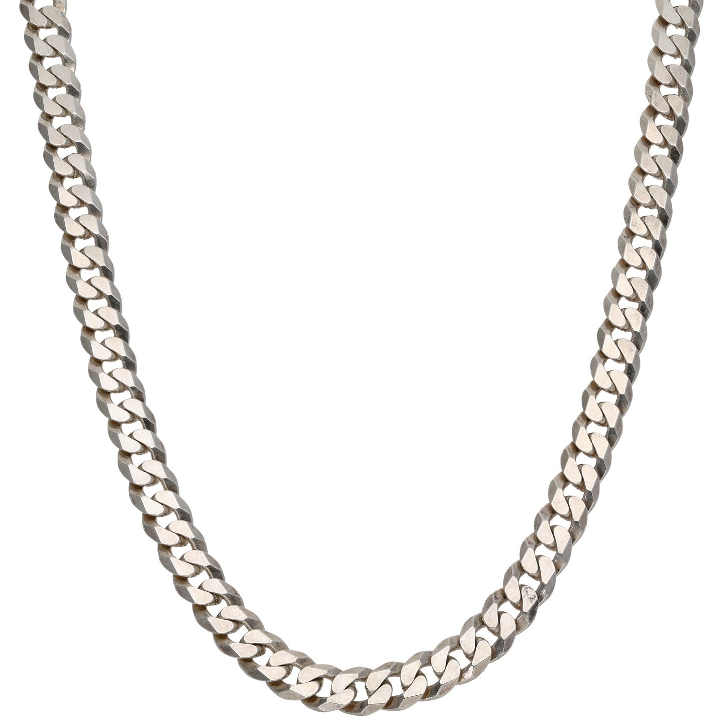 Sterling Silver Curb Chain 20"